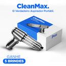 Aspirador de Pó Portátil CleanMax + 5 BRINDES EXCLUSIVOS + FRETE GRÁTIS ATÉ 23:59