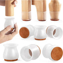 Kit com 16 Peças de Protetor de Pés de Cadeira e Mesa em Silicone  |  OFERTA LIMITADA 🔥