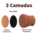 Kit com 16 Peças de Protetor de Pés de Cadeira e Mesa em Silicone  |  OFERTA LIMITADA 🔥