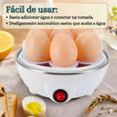 Ovos perfeitos em minutos - cozedor de ovos elétrico portátil!