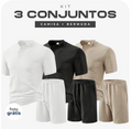 Kit 3 Conjuntos Prime Urban Tecido Premiun